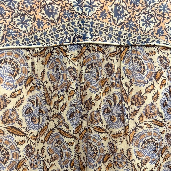 Like New (EUC) Joie Mixed Print Floral Silk Bomber Jacket (Size M) - Picture 8 of 9